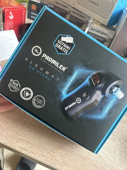Polprzewodnikowy alkomat Promiler GR6500P.
