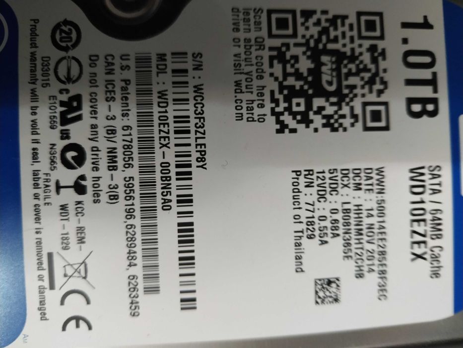 Продам жёсткий диск