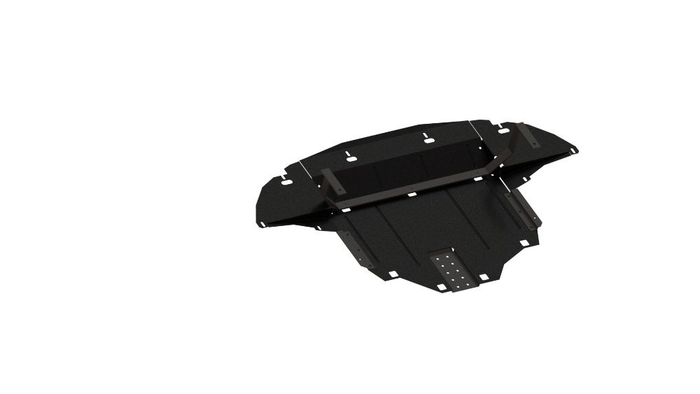 Dacia Duster 2009- Stalowa osłona silnika i skrzyni biegów + Akcesoria