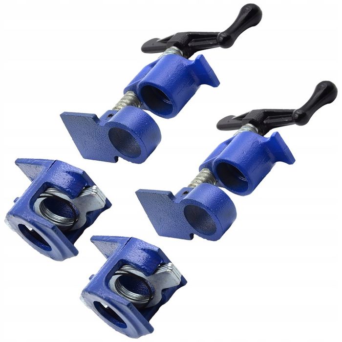2x Ścisk Stolarski Rurowy Bezkońcowy Na Rure 3/4" Zacisk