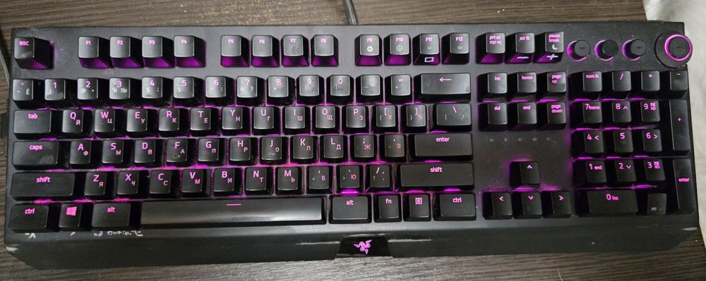 Механічна клавіатура Razer blackwidow elite повнорозмірна