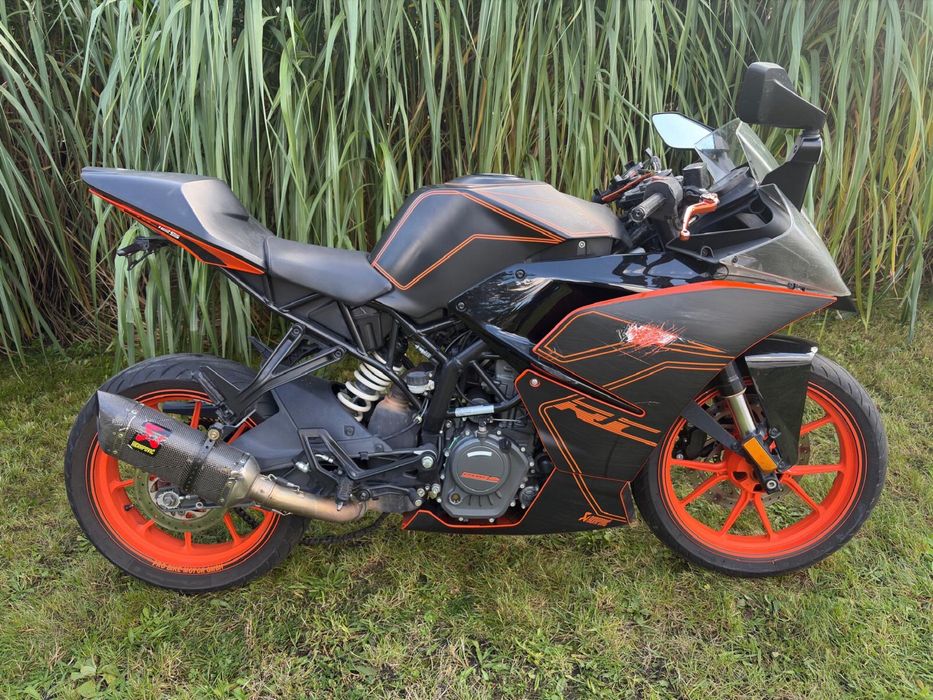 Ktm RC 125 * 2018 * Akrapovic * Kat B A1 * Duke