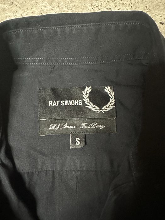 Raf simons fred perry сорочка