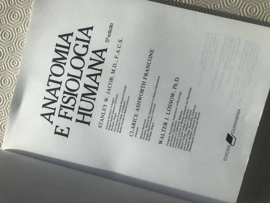 Livro Anatomia e Fisiologia Humana