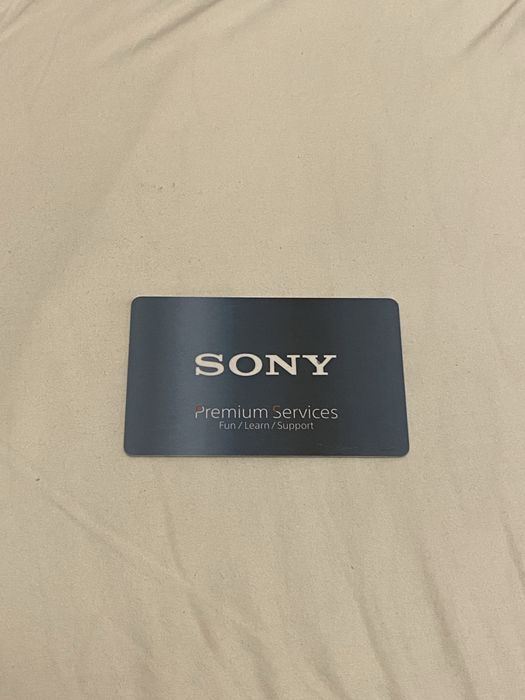 Sony Premium Services - przedłużenie gwarancji aparatu, kamery, obiektywu (DICARDEW3E)