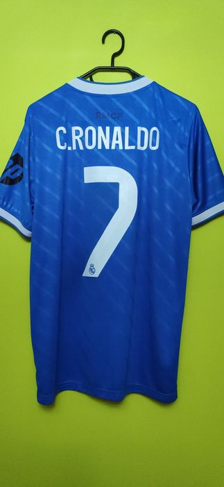 Koszulka Niebieska Real Madryt – C. Ronaldo #7 | Rozmiar M