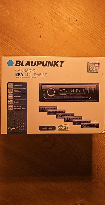 Radio samochodowe Blaupunkt BPA 1124 DAB  BT OKAZJA!