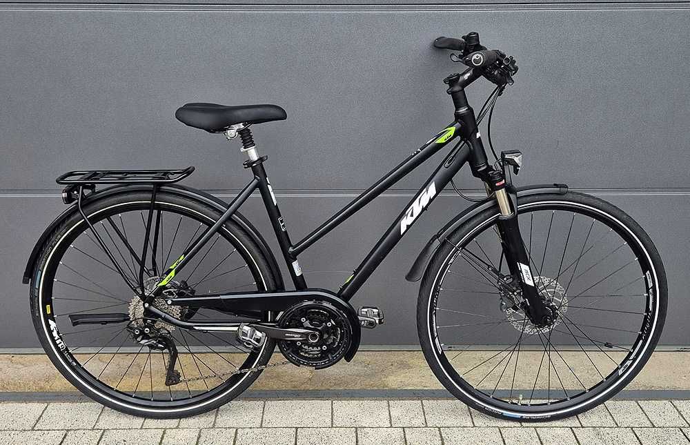 Rower KTM VENETO LIGHT DISC| rozm M / 51 cm | Deore XT 3x10 | Hydraulika | SR NCX-D | damski unisex lekki trekkingowy