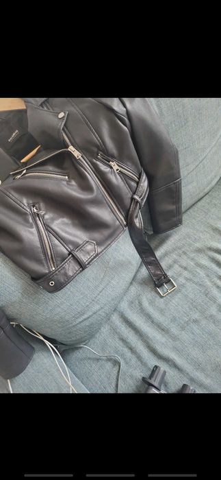 Kurtka skórzana PullandBear