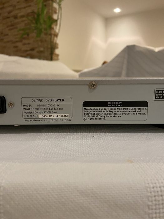 DVD Denver modelo 616 k