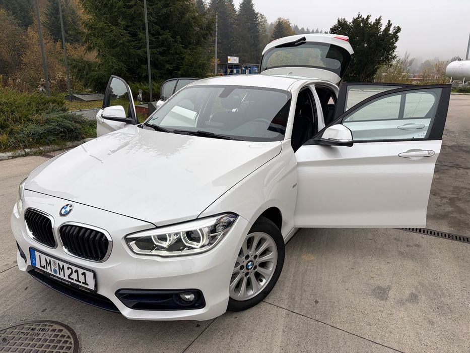 BMW Seria 1 Biała Perła  LEDY-NAWIGACJA-OPŁACONY z Niemiec