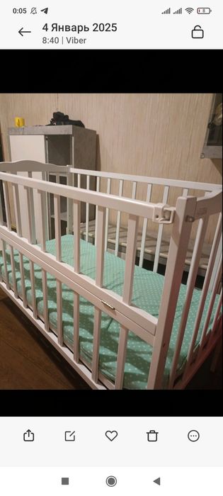 Продам детскую кроватку