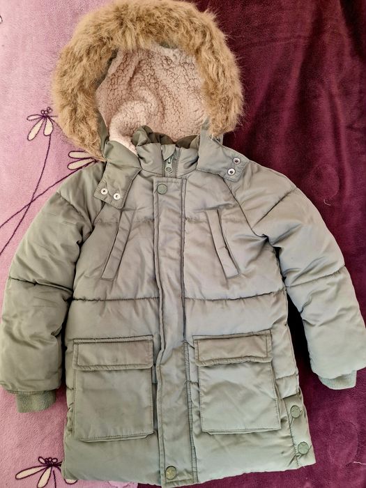 Зимова куртка на овчині