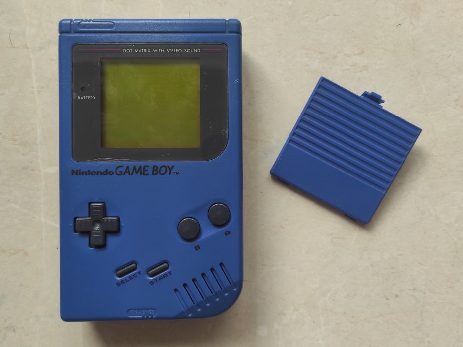 Nintendo Game Boy DMG-01 Blue (Play It Loud!) + гра Donkey Kong