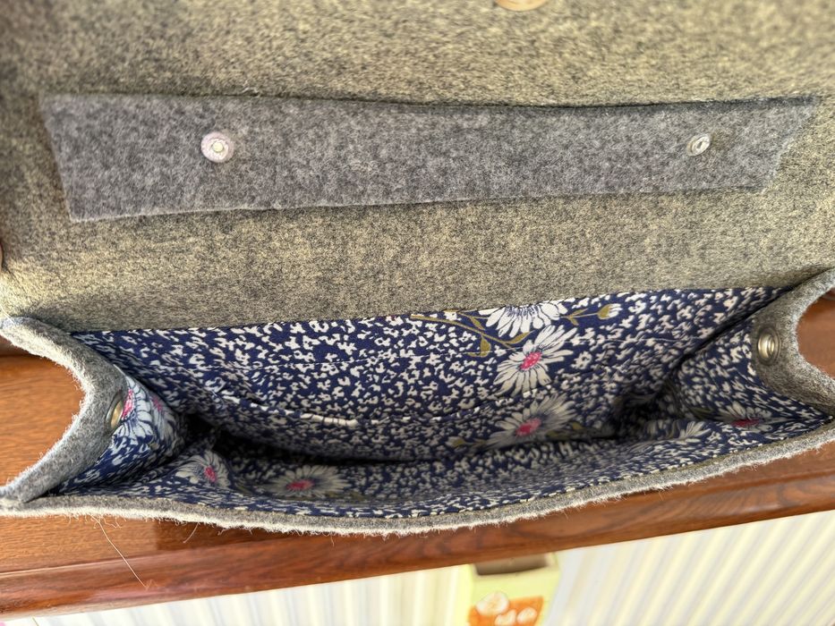 Torba / teczka na laptopa lub na codzień filc