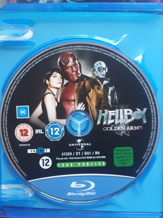 Hellboy I I  Exercito Dourado 2 Discos