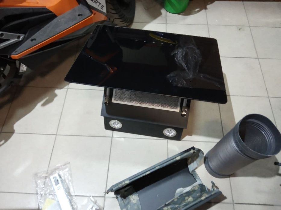 Вытяжка GVN 220 B наклонная стекло (GRUNHELM) білі