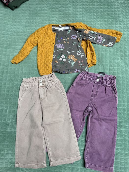 Komplet H&M rizm 98 2-3 lata