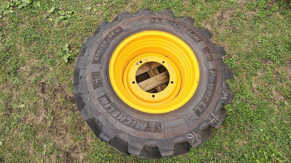 Шини нові з дисками JCB 400/80-24 MICHELIN POWER CL 162A8 20PR TL