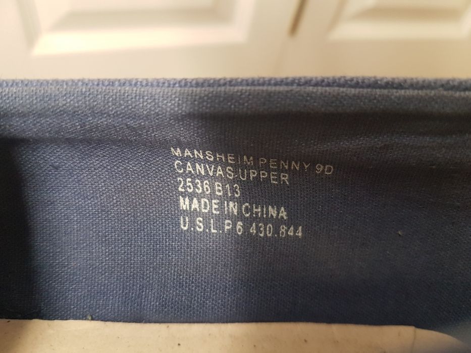 Ralph Lauren 42,5 / 27 cm jak NOWE trampki niebieskie