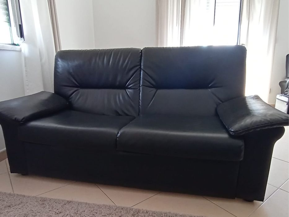 Conjunto 1 sofá e 2 poltronas