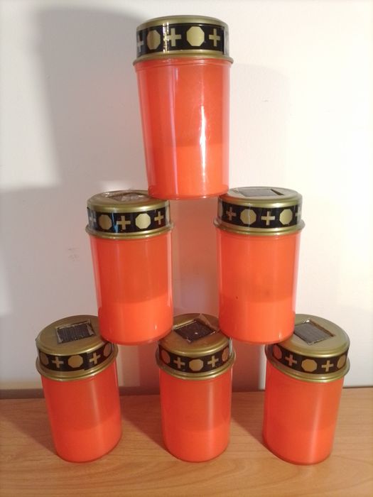 Znicze solarne LED komplet 12 szt wysyłka