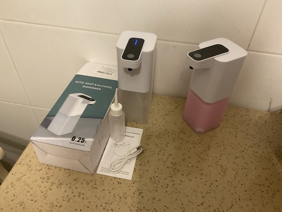 Дозатор диспенсер для жидкого мыла мытья рук аккумуляторный сенсорный ...
