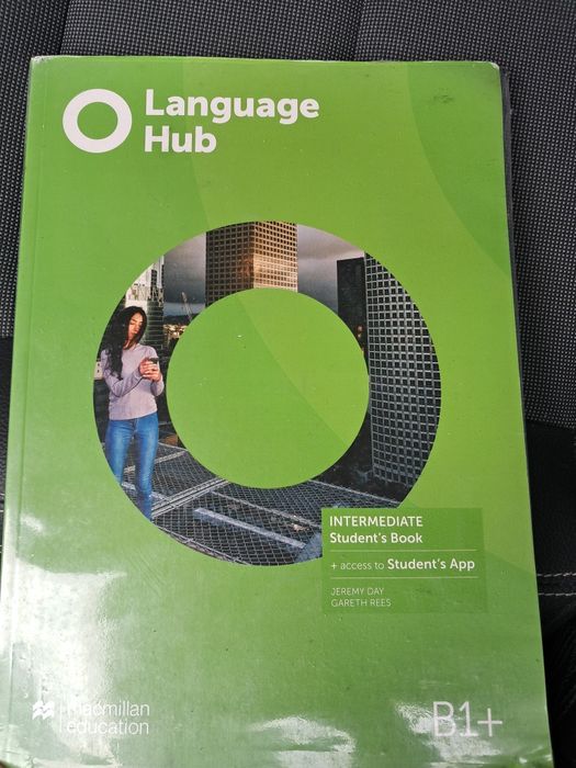 Sprzedam książkę do nauki języka angielskiego language hub b1+