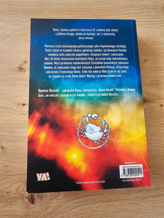 Książka "Zodiak" Romina Russel
