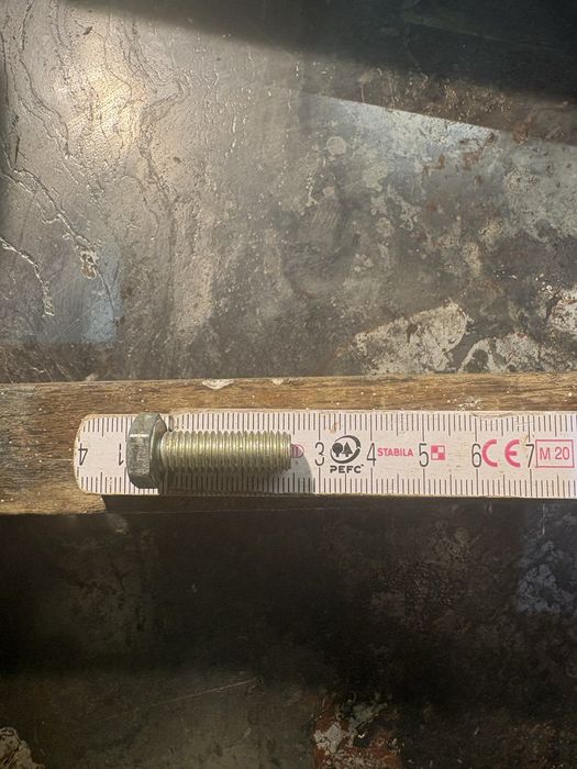 ESK śruda m5 25mm nowa złota