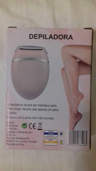 Depiladora Portatil de viagem 3 modelos NOVAS e embaladas