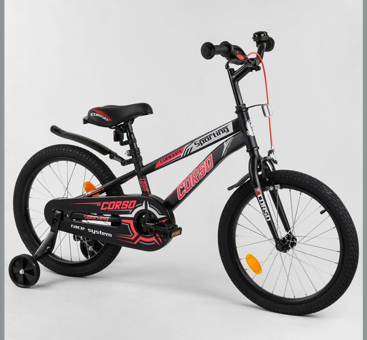 Велосипед 18" дюймів 2-х колесний CORSO “STRIKER" EX-16128