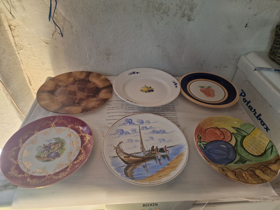 Pratos porcelana vintage