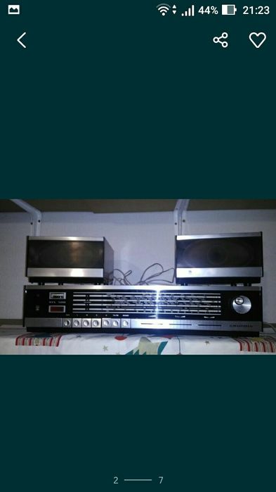 Rádio grundig RTV 500 clássico