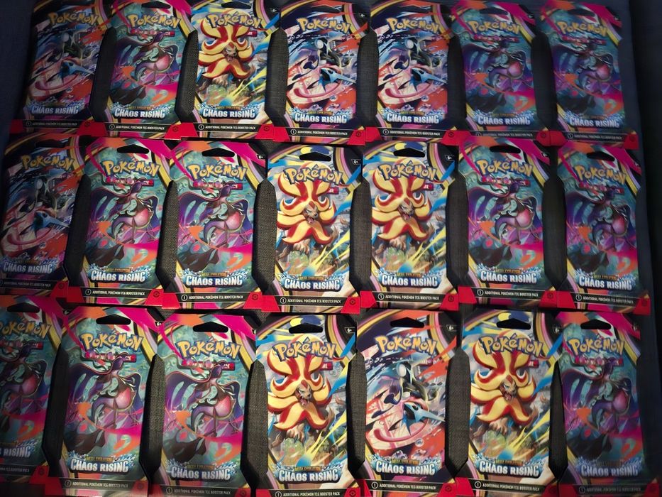 Booster Pokémon TCG Chaos Rising Mega Evolution