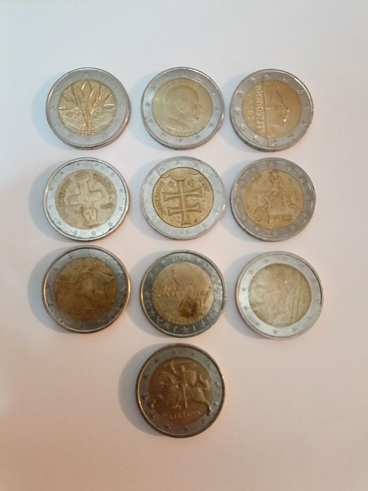 Moedas 2€ comemorativas