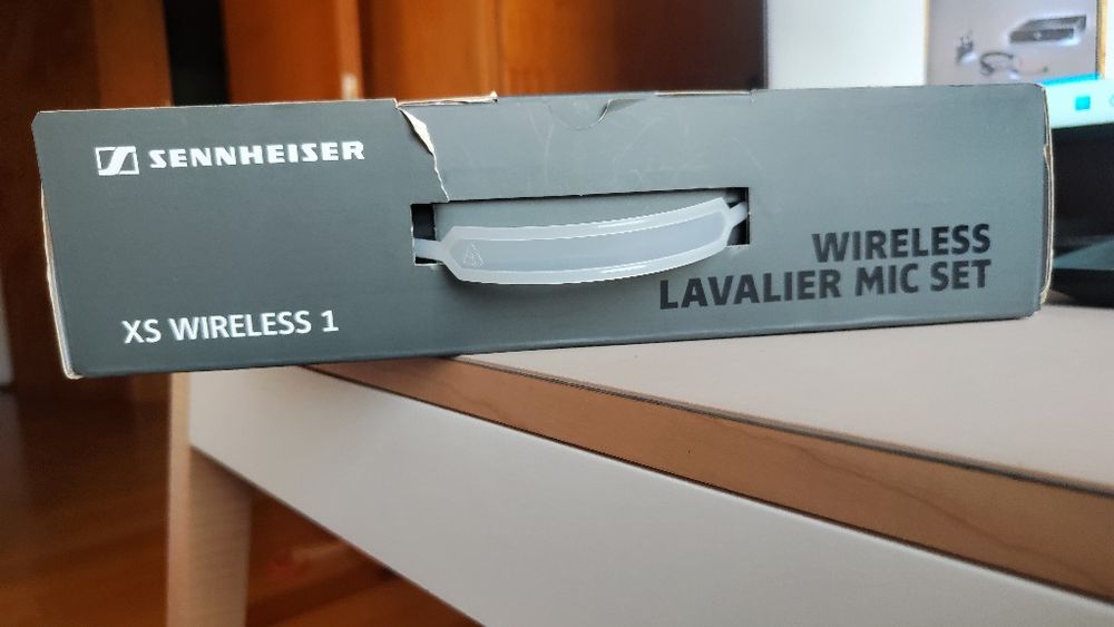 Sennheiser XSW 1-ME2-A – Microfone Lapela Sem Fios Profissional – Como Novo