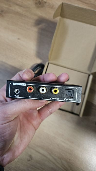 Аудио екстрактор HDMI VPFET 4K 60Hz з оптичним виходом 3.5