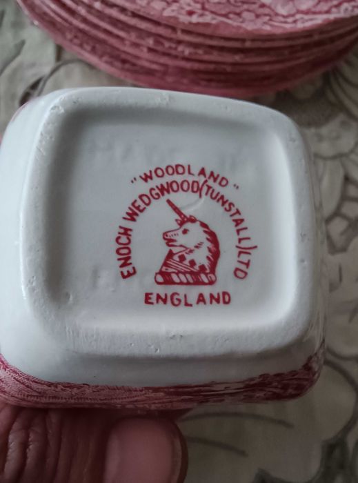 Parte Serviço Chá Inglês Enoch Wedgwood Woodland