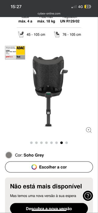 Pack CYBEX Platinum: Sirona Z i-Size + Cloud Z2 i-Size + Base Z
