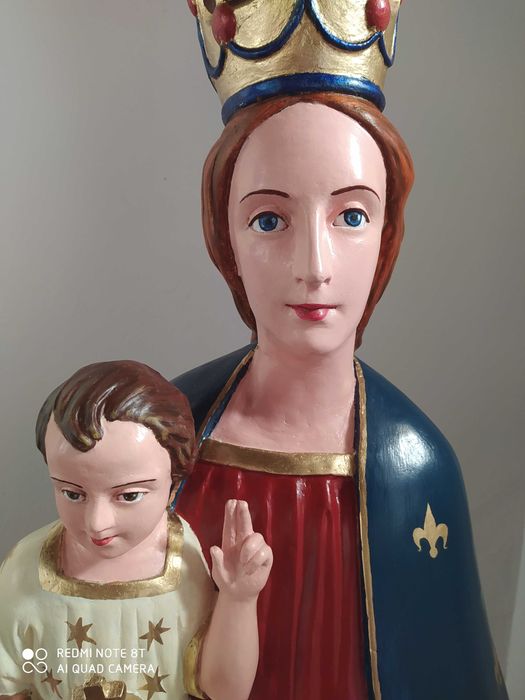 Renowacja figurek gipsowych.