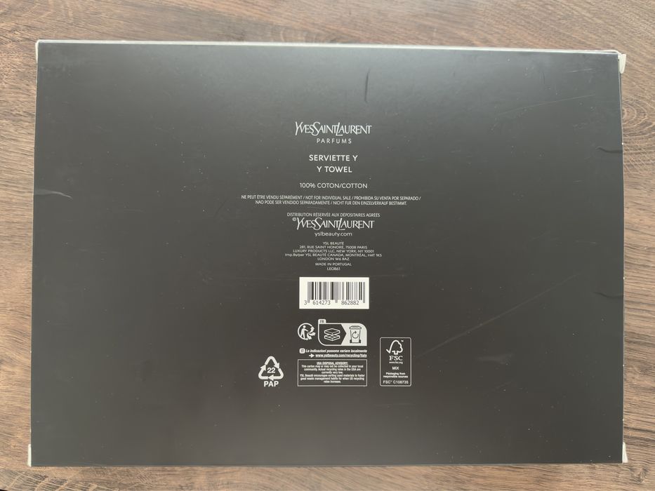 Toalha Yves SaintLaurent