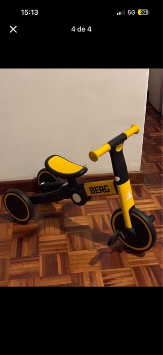 Triciclo 3 em 1 para criancas