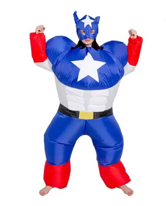Надувний костюм Капітана Америки
