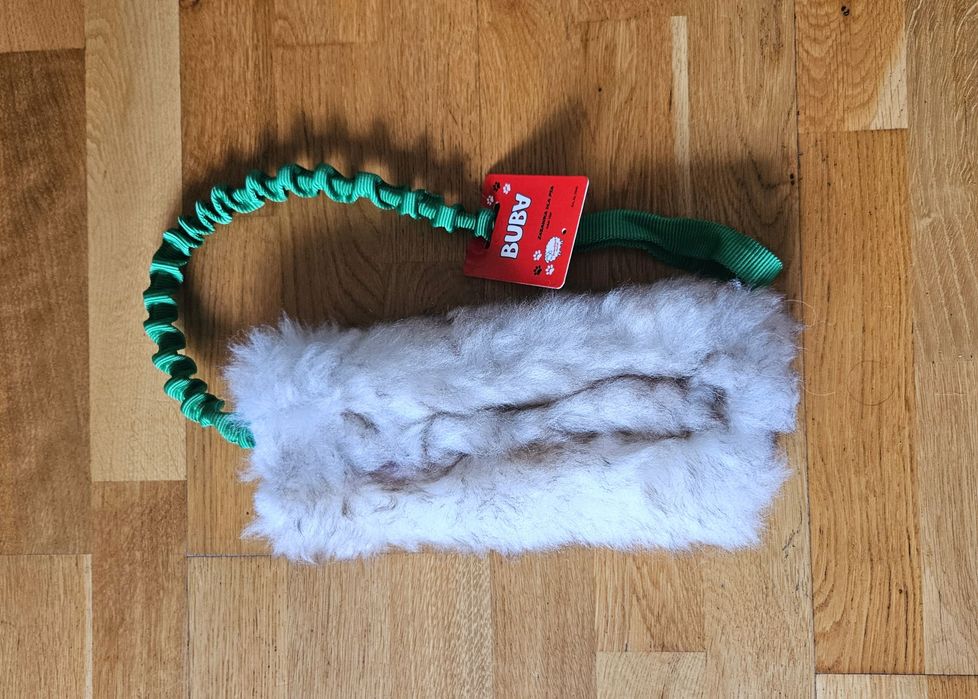 Szarpak z owcy z amortyzatorem XXL