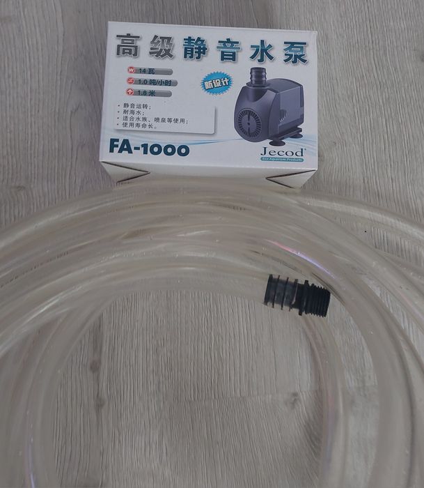 bomba de retorno e tubo de 15 metros