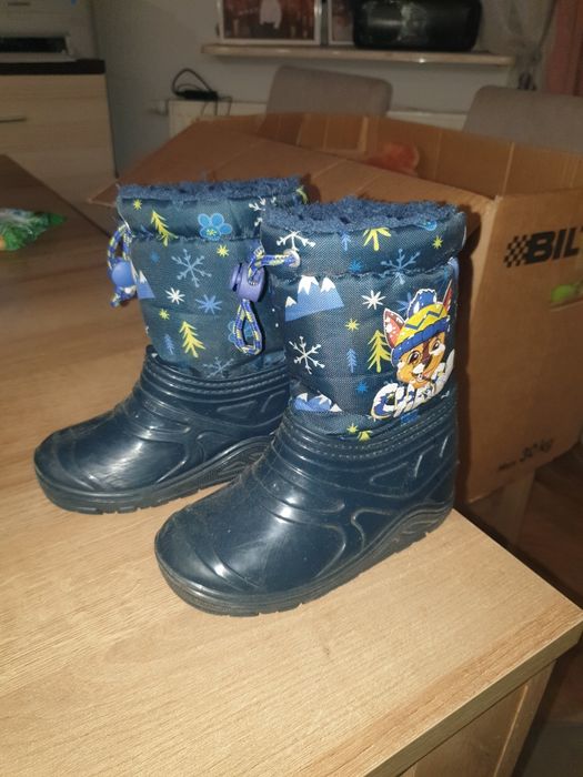 Ocieplane śniegowce psi patrol