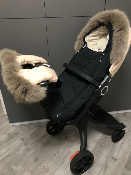 Конверт для коляски Stokke Winter Footmuff  black  stokki stoke