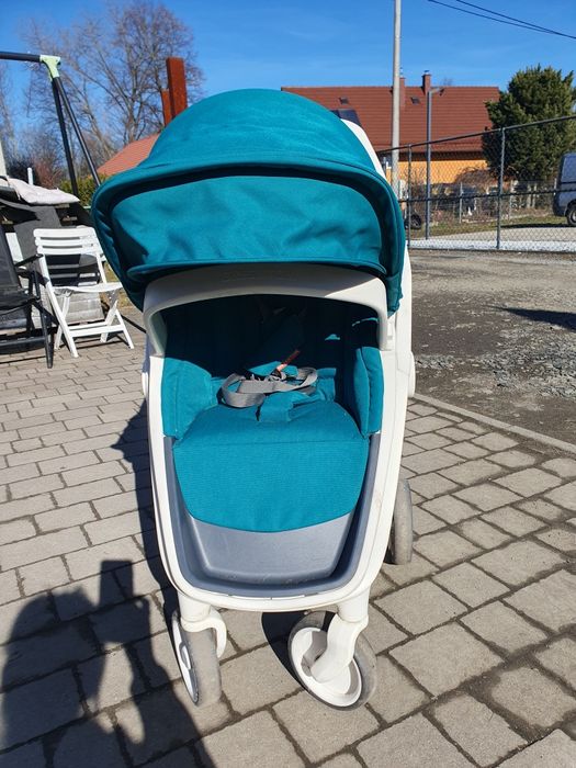 Wozek greentom reversible plus carrycot szary w gratisie