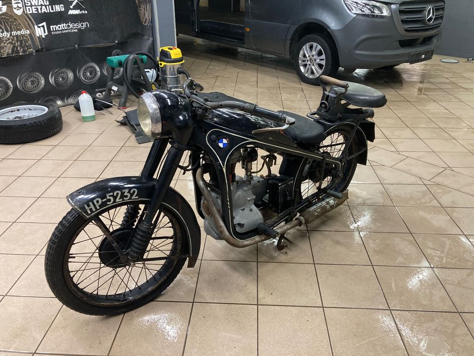 Przedwojenny motocykl BMW R2 seria 5